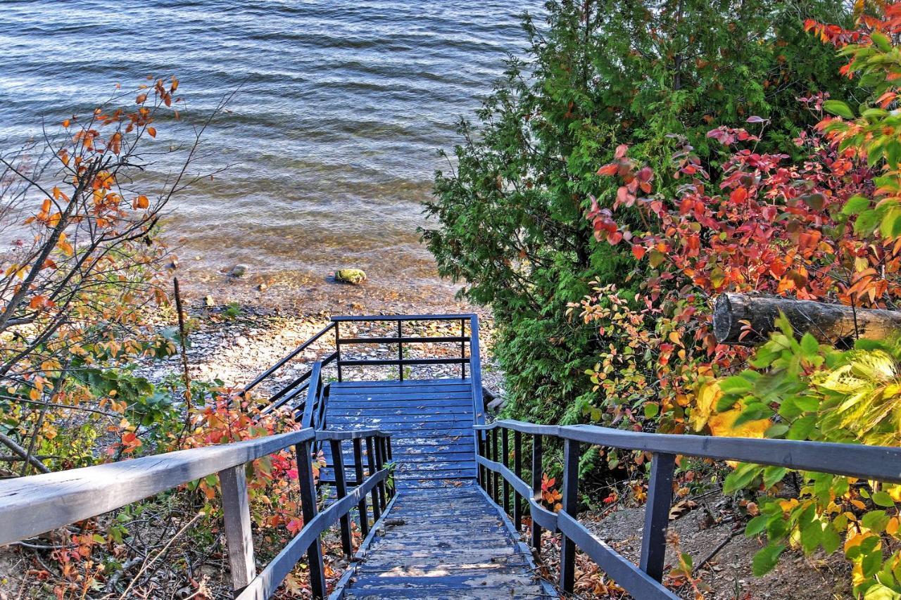 Stunning South Hero Home On Lake Champlain With View Kültér fotó